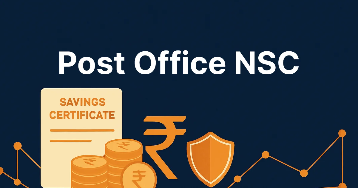 Post Office NSC 2026: Interest Rate & Tax Benefits
