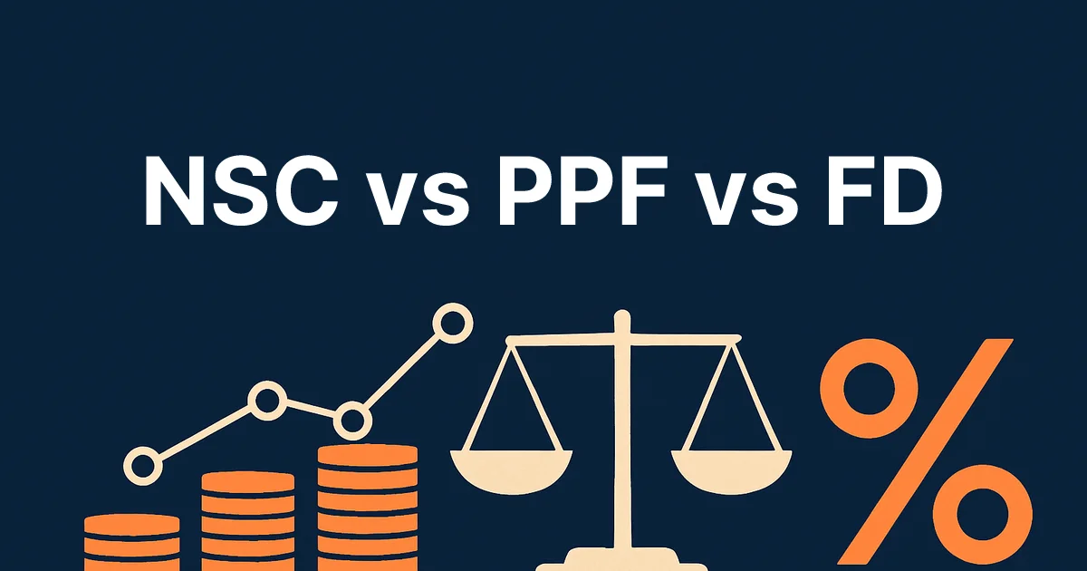 NSC vs PPF vs FD: Which Post Office Scheme Is Best in 2026?