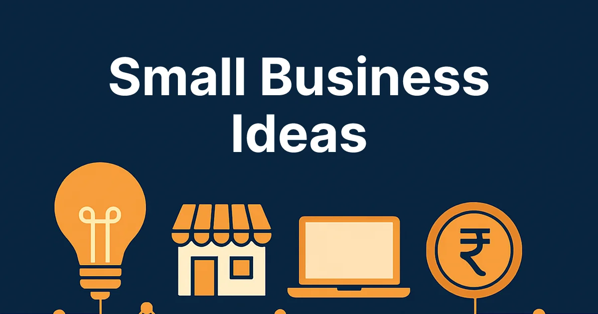 14 Best Small Business Ideas in India for 2026