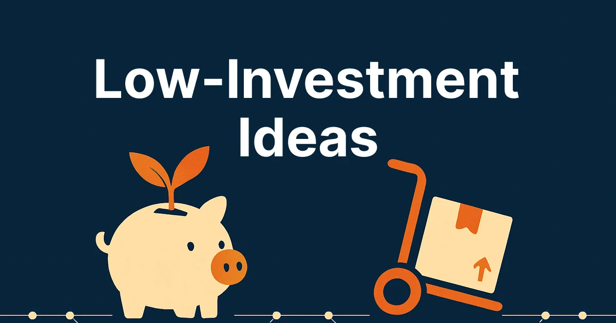 15 Low-Investment Business Ideas in India (2026)