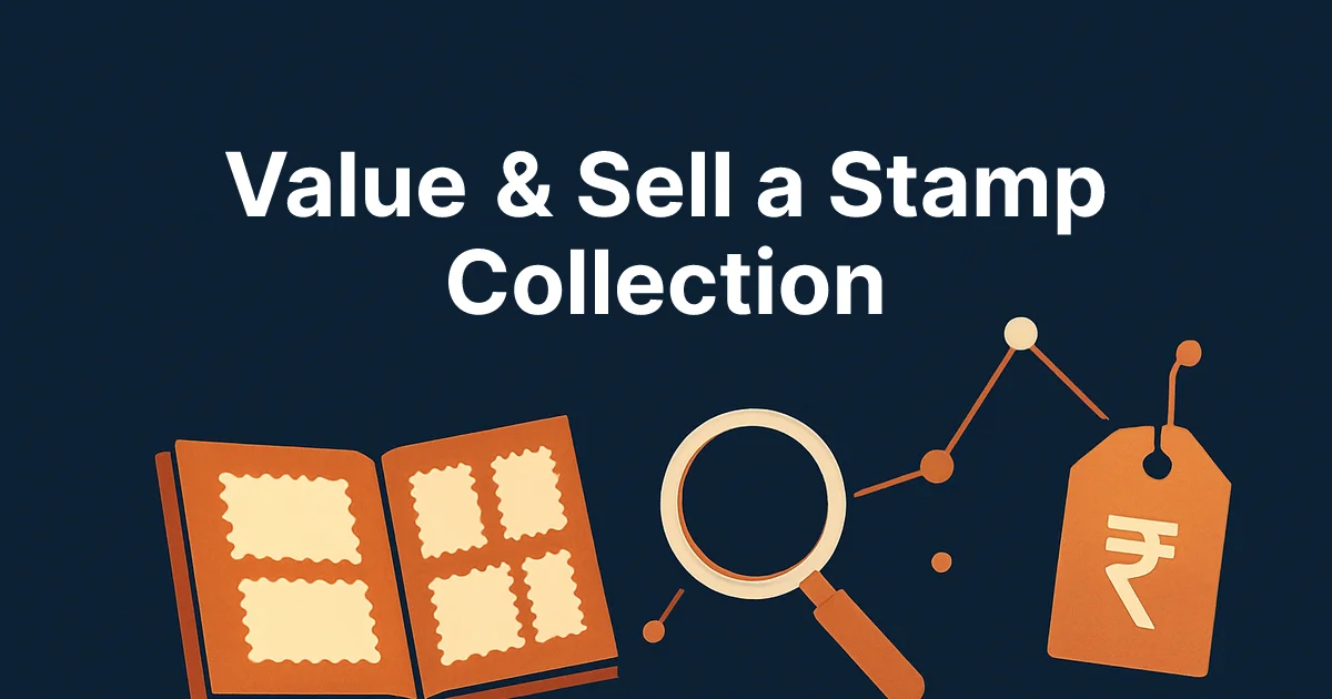 How to Value and Sell an Old Stamp Collection in India (2026)