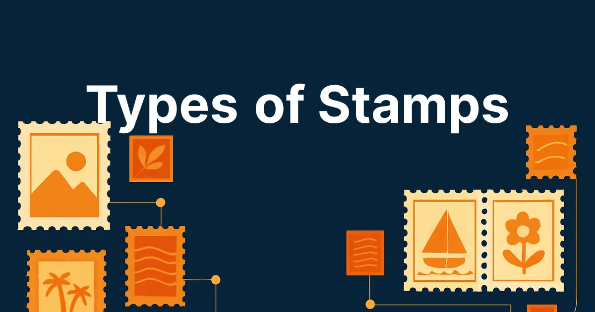 Types of Stamps: Definitive, Commemorative, Miniature Sheets & More (2026)
