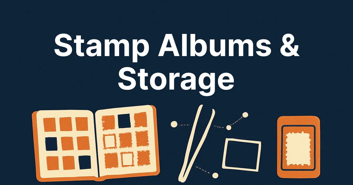 Stamp Albums & Collection Books: How to Store Stamps Properly (2026)