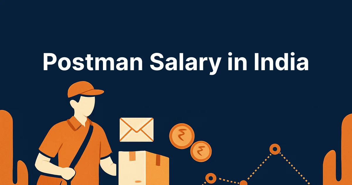 Postman Salary in India 2026: Pay Scale, Allowances & Benefits