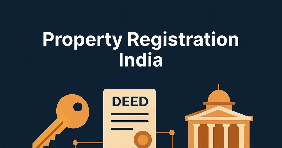 Property Registration in India: Process, Charges and Documents (2026)