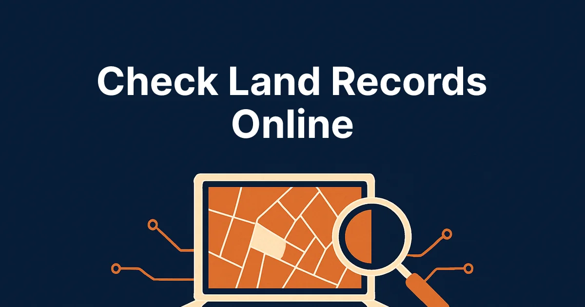 How to Check Land Records Online in India 2026: State Portals Guide