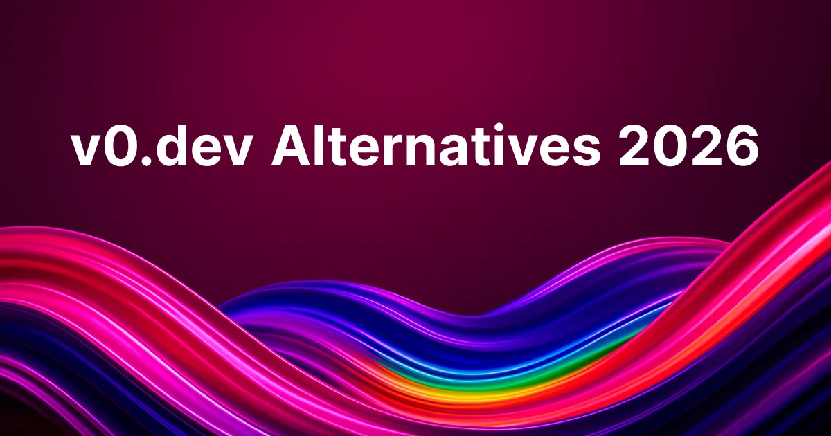 8 Best v0.dev Alternatives in 2026: From Component Generation to Full Sites